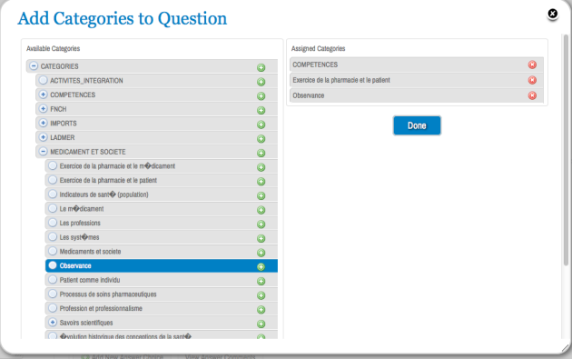 Question_CategorieLier2(N)