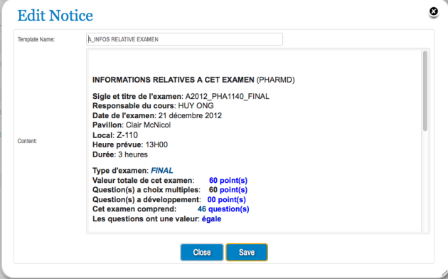 ConsigneEdition